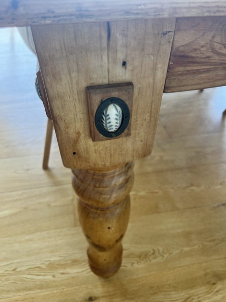 Large Pine Vintage Dining Table63615748944385112