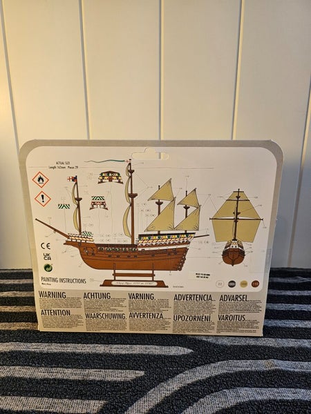 MODEL BOAT MARY ROSE KIT Carousel 3