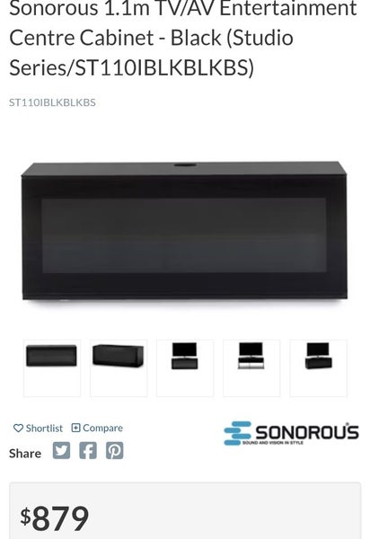 Sonorous TV stand & IR Repeater -great condition/pick up only Carousel 4