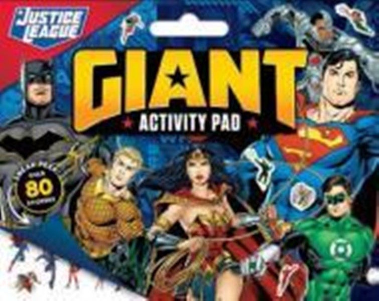 Justice League: Giant ­Activity Pad (DC Comics: ­Starring Superman) Carousel 1