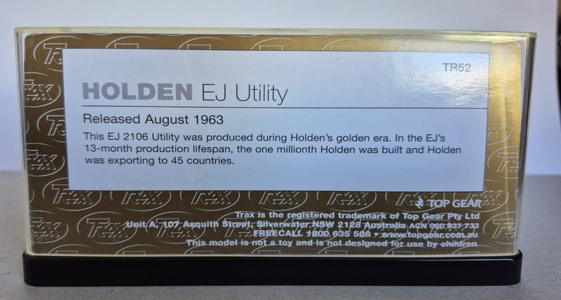 1963 EJ Holden Ute Diecast Carousel 2