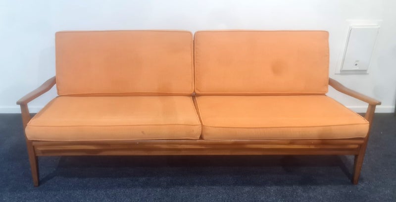 Retro Don Bed settee, sofa/bed 1960s $1 no reserve Carousel 1
