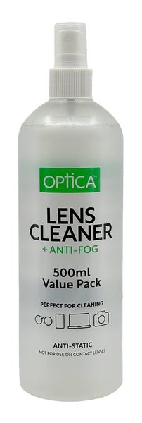 500ml Optica Lens Cleaner Spray Solution - Value Pack Carousel 1