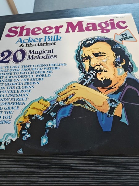 Acker Bilk & his Clarinet "SHEER MAJIC" LP Carousel 1