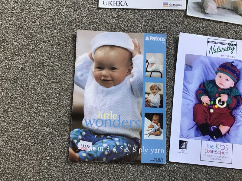 Baby knitting patterns bulk lot Carousel 2