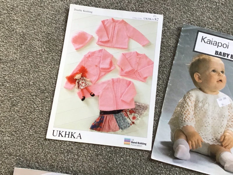 Baby knitting patterns bulk lot Carousel 12