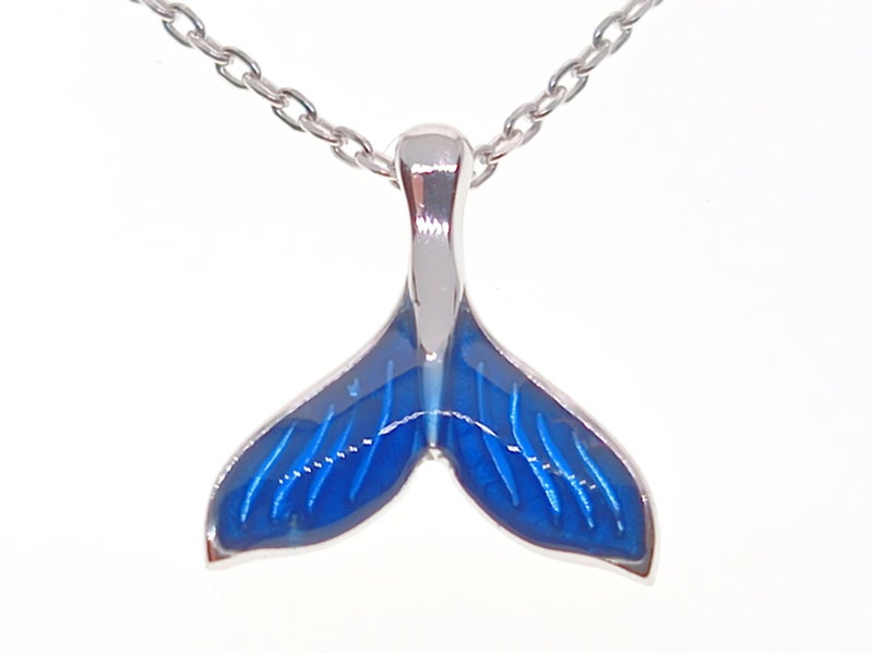 925 Sterling Silver Mermaid Tail Pendant Necklace | 40-46cm | Gift Boxed Carousel 1