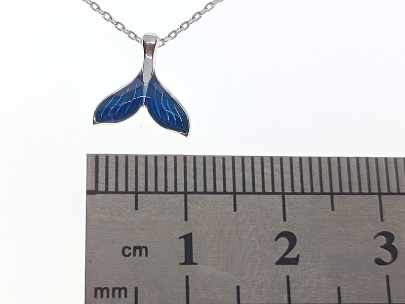 925 Sterling Silver Mermaid Tail Pendant Necklace | 40-46cm | Gift Boxed Carousel 5