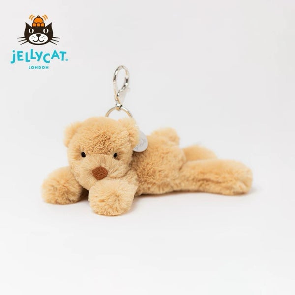 Jellycat London Smudge Bear Bag Charm / Keychain – Plush Toy Gift Carousel 2