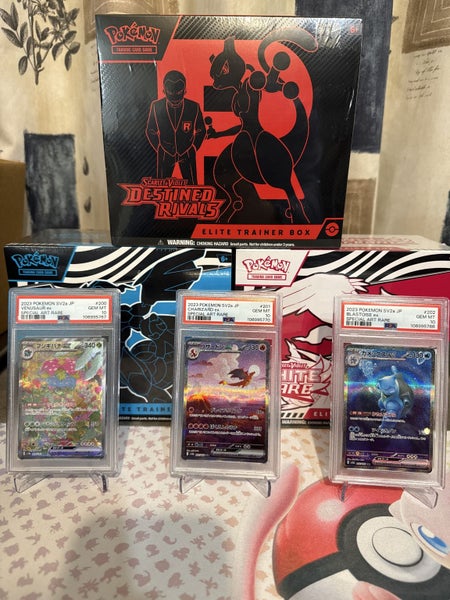 PSA 10 Pokemon 151 big 3 Venusaur, Charizard, Blastoise Carousel 1