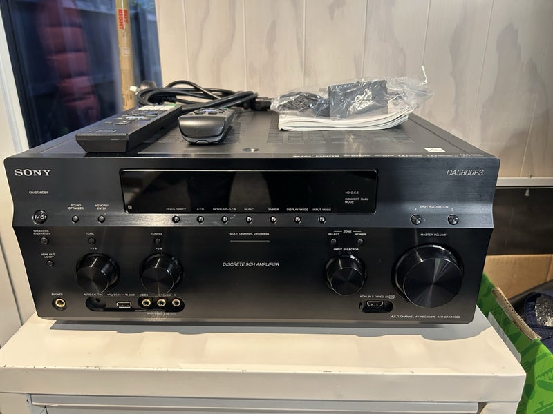 SONY Multi Channel AV Receiver/Amplifier 7.1 Carousel 2