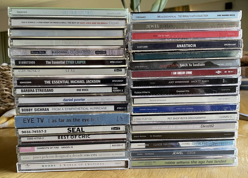 Over 40 CDs Pop and Movie soundtracks Carousel 5
