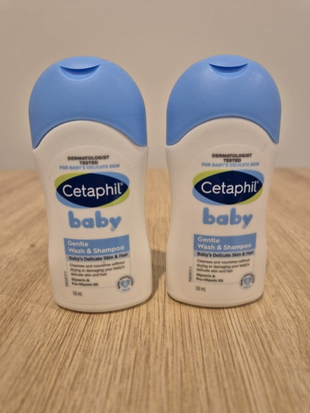 X2 Travel Size Cetaphil Baby Gentle Wash & Shampoo 50ml Carousel 1