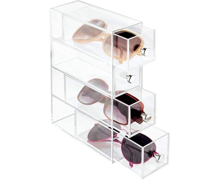 Drawers drawer tower, bathroom shelf with 4 drawers for cosmetics & accessori Carousel 1