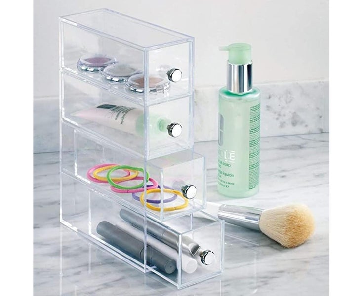 Drawers drawer tower, bathroom shelf with 4 drawers for cosmetics & accessori Carousel 5