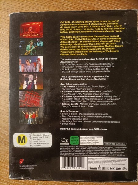 Rolling Stones, Four Flicks DVD Box Set Carousel 2