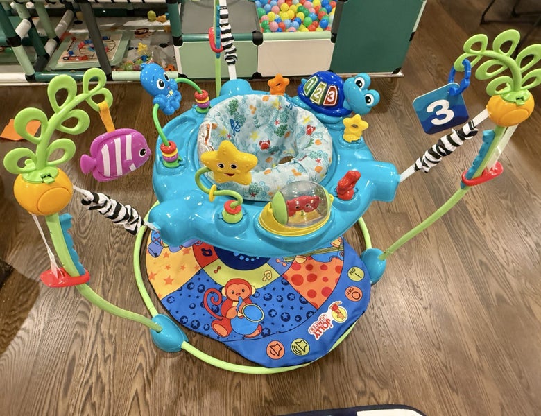 Baby Einstein Activity Jumper Curiosity Cove Carousel 1