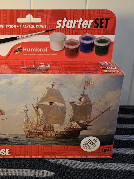 MODEL BOAT MARY ROSE KIT Carousel 1