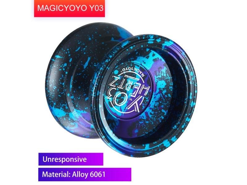 High Speed Magic Yoyo V3/Y03 Unresponsive Alloy Yoyo With Spinning String Gift Carousel 1