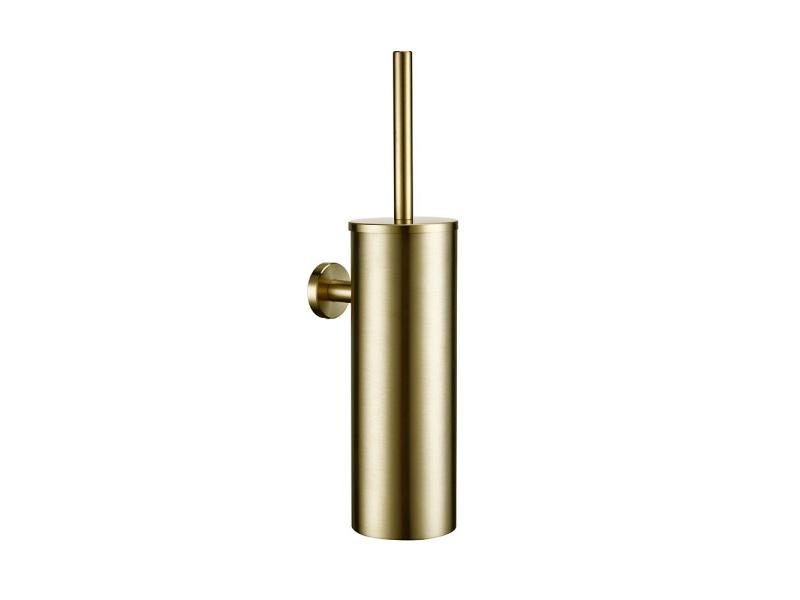 Toilet Brush Holder Matte Black Stainless Steel Wall Mount Cleaning Tool Carousel 1