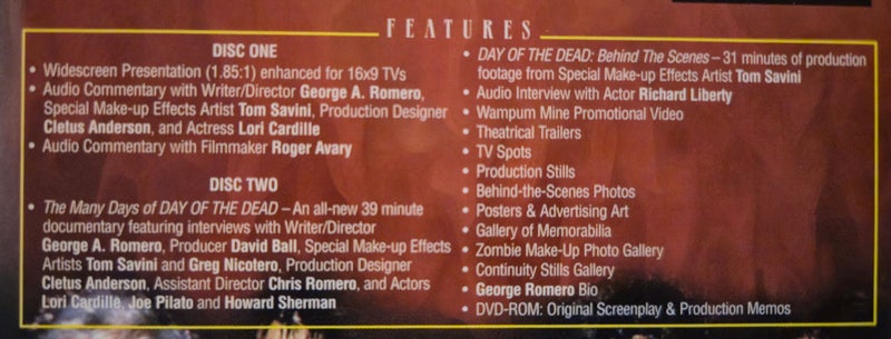 Day of the Dead (2 Disc DVD Divimax Special Edition) w/ 16 Page Bloody Booklet Carousel 10