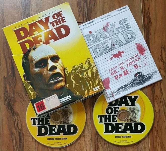 Day of the Dead (2 Disc DVD Divimax Special Edition) w/ 16 Page Bloody Booklet Carousel 1