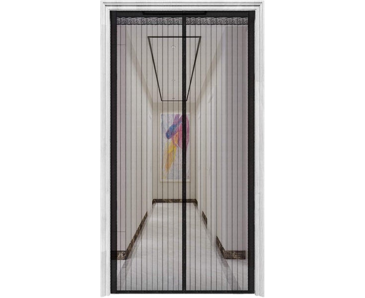 Magnetic Fly Screen Door Keep Insects Out Mosquito Door Screen Carousel 1