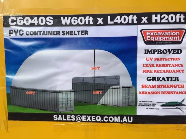Large Container Shelter 60FT Wide x 40FT Long63994188407042112