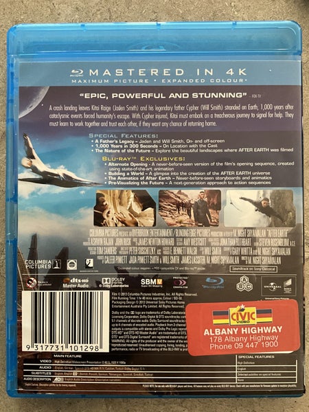 BLURAY AFTER EARTH Carousel 2
