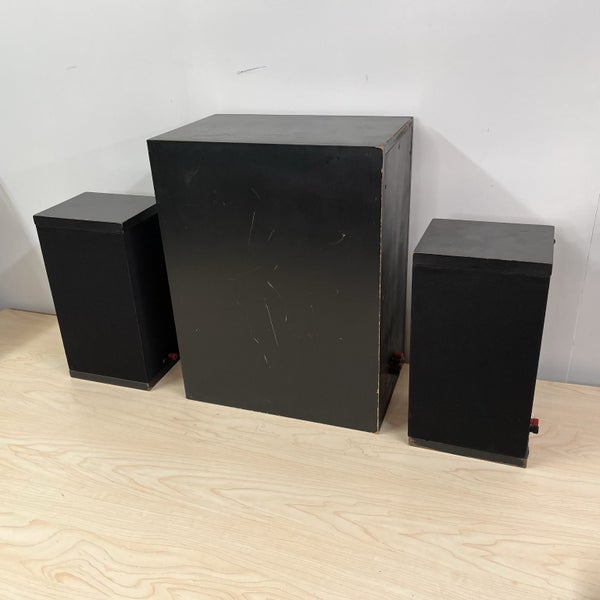 Legendary Boland MM100 Bookshelf Speakers With Passive Sub. Lovely Lovely Sound!63615883506434112