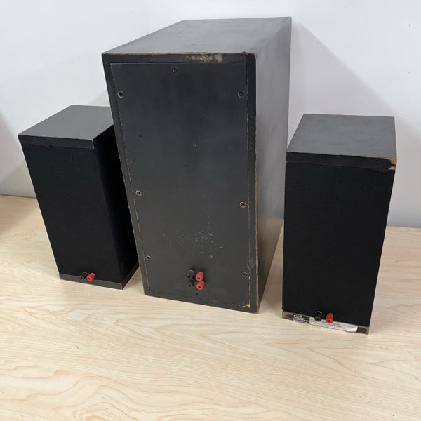 Legendary Boland MM100 Bookshelf Speakers With Passive Sub. Lovely Lovely Sound!63615883506434113