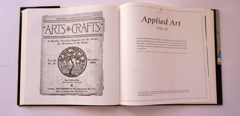 The Arts & Crafts Movement in New Zealand 1870 - 1940 by Ann Calhoun - 1st Ed Carousel 7