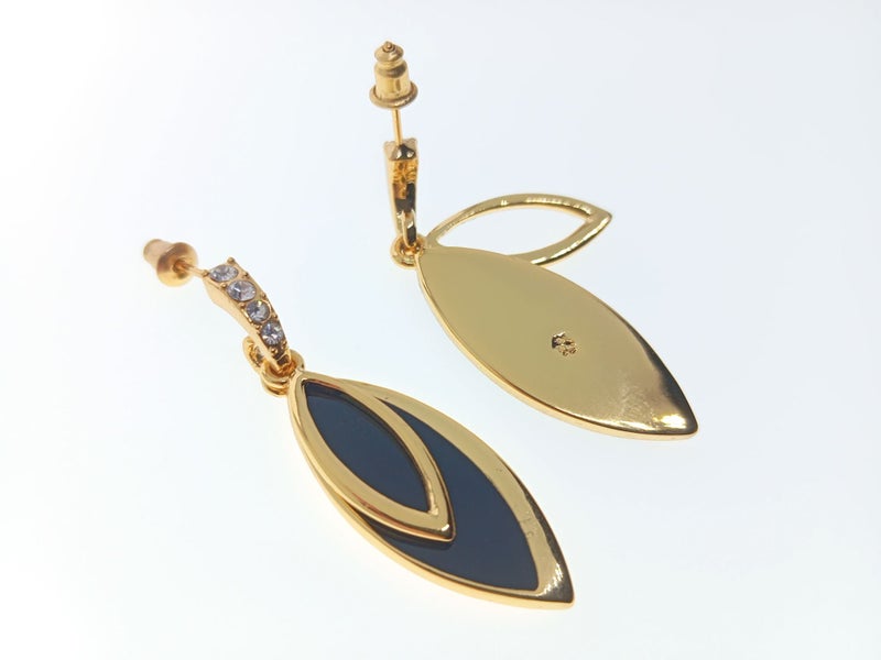 Gold Plated Crystal Dangle Earrings | 41mm | Gift Boxed63617623142787112