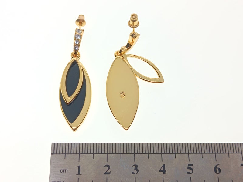 Gold Plated Crystal Dangle Earrings | 41mm | Gift Boxed63617623142787114