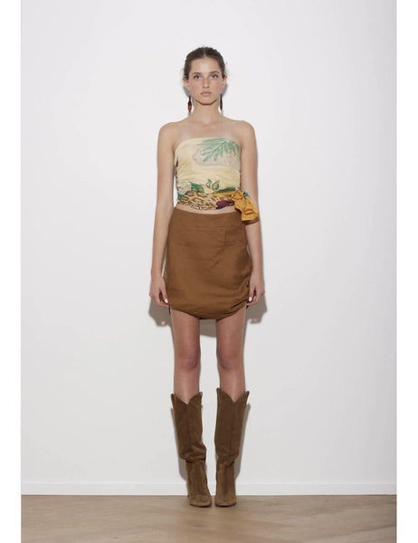 Knuefermann linen skirt last chance to purchase! Carousel 1