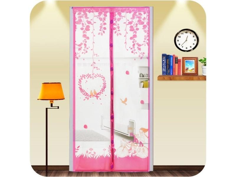 Summer Magnetic Mesh Net Anti Mosquito Insect Fly Bug Curtain Automatic Closing Carousel 1