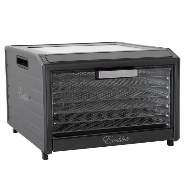 Excalibur 6 tray Stainless steel dehydrator Carousel 1