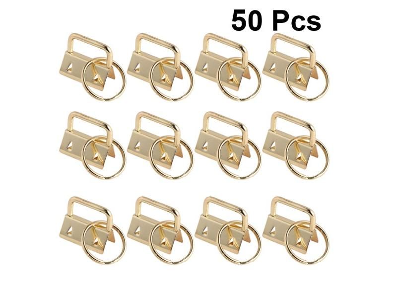 Key Fob Keychain Wristlet Chain Making Metal Kit Supplies Lanyard Set Inch Carousel 1