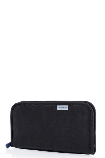 Samsonite Travel Essentials Zipped Travel Wallet RFID Black Carousel 1