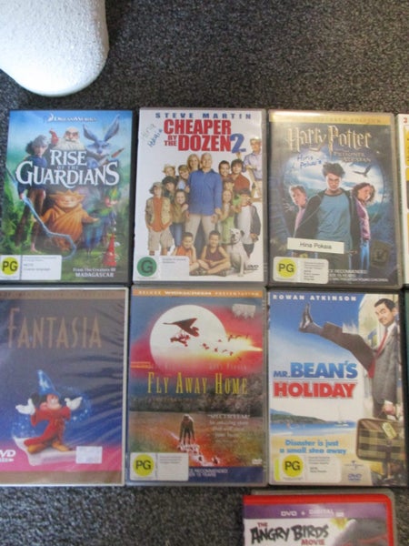 Bulk family dvds - 13 movies in total Carousel 5