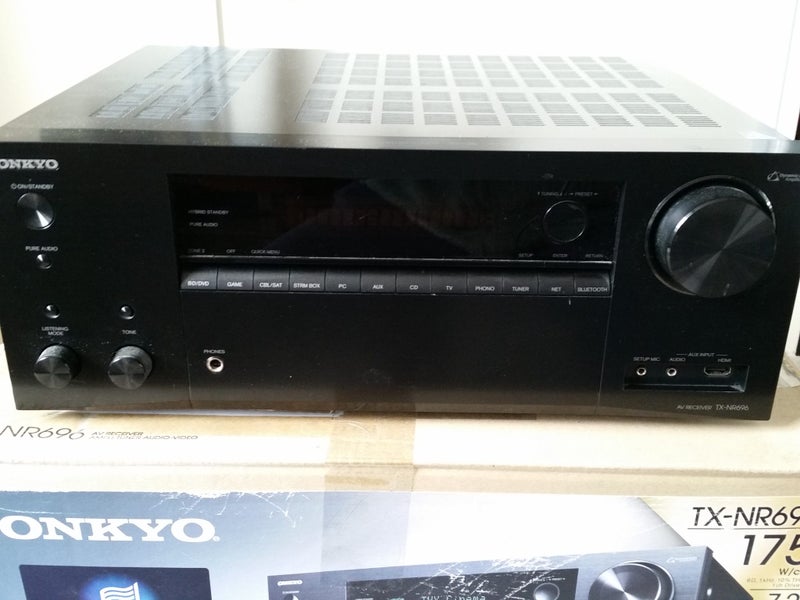 Onkyo TX-NR696 7.2 Channel 4k A/V receiver Carousel 1