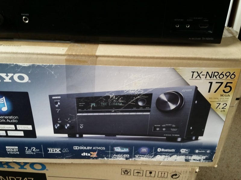 Onkyo TX-NR696 7.2 Channel 4k A/V receiver Carousel 2