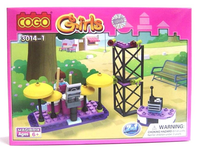 Drum Player Set - Compatible with Lego - 2 LEFT - NO MORE ORDERED Carousel 1