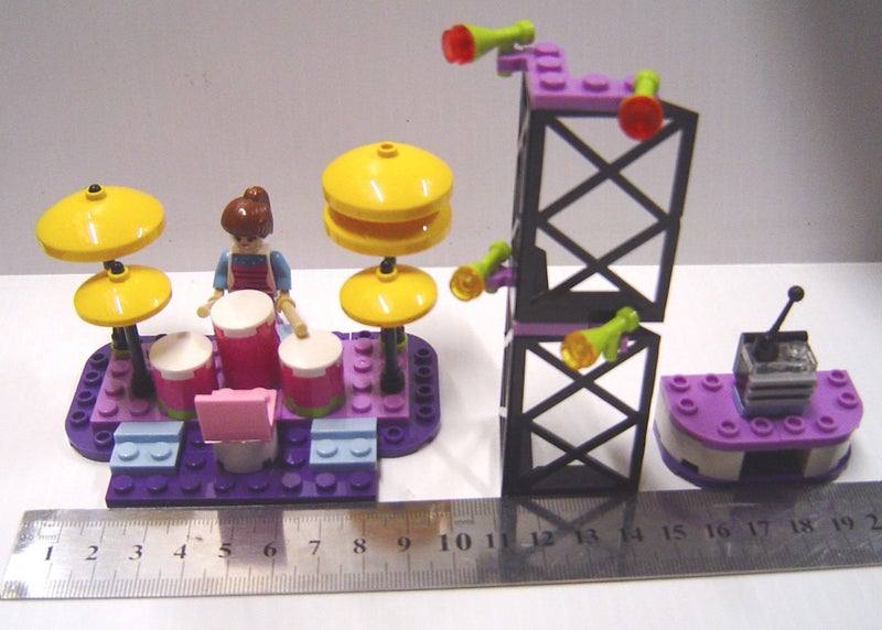 Drum Player Set - Compatible with Lego - 2 LEFT - NO MORE ORDERED Carousel 3