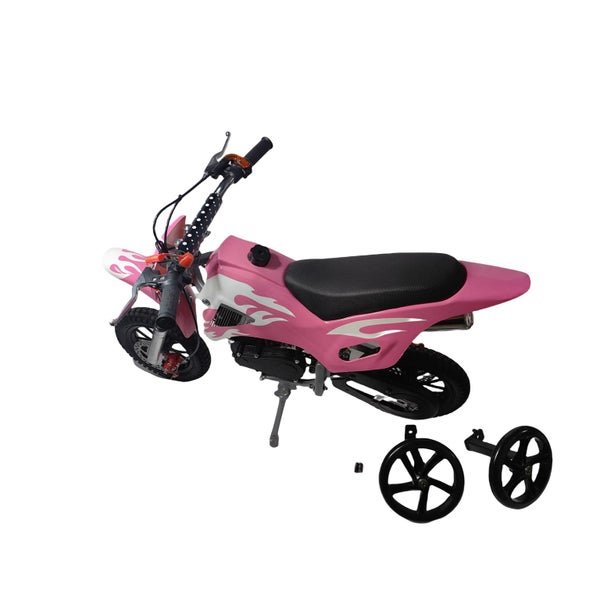 49CC KIDS DIRT BIKE POCKET 2 STROKE MINI MOTOR MONKEY ATV TOYS PINK Carousel 2