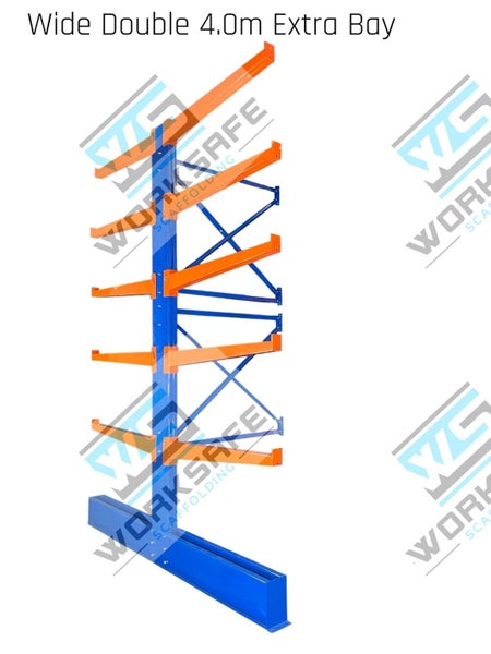 Cantilever Shelving Wide 4.0m Double Sided Starter Bay Carousel 2