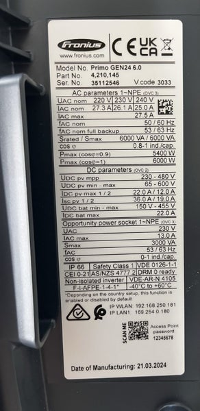 Inverter and Ohmpilot Carousel 3