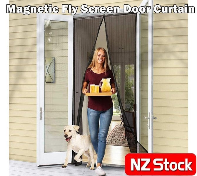 Magnetic Mesh Fly Screen NZ Clearance Carousel 7