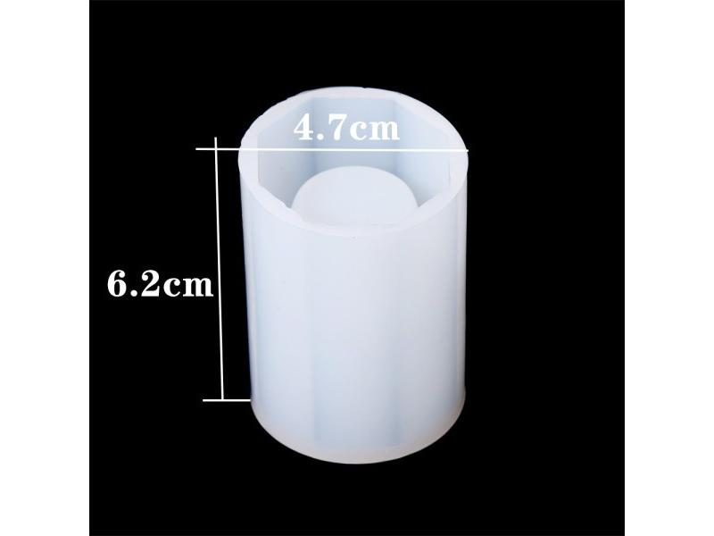 1Pcs Pen Holder Crystal Silicone Casting Molds Sets Mixed Style Epoxy Resin Carousel 1