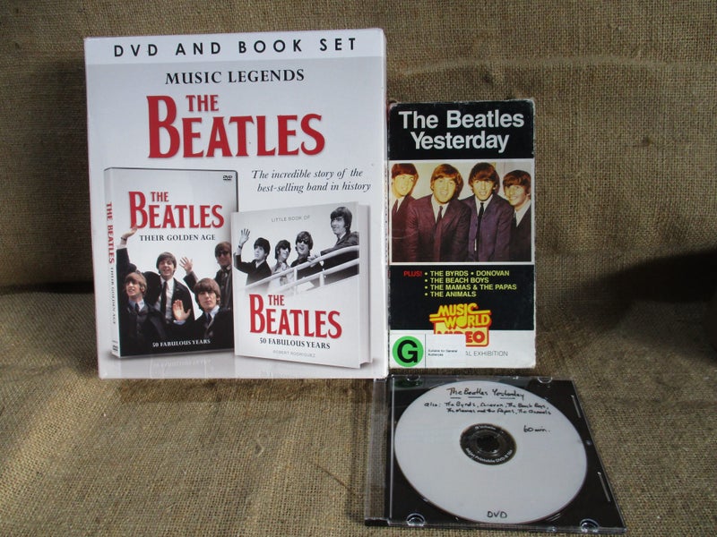 The Beatles - DVD, book, VHS and DVD. Carousel 2